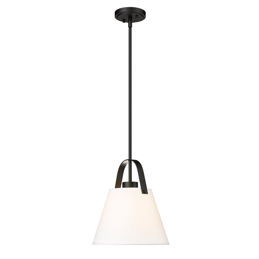 Z-Lite 743P12-BN Z-Studio Linen Pendant 13