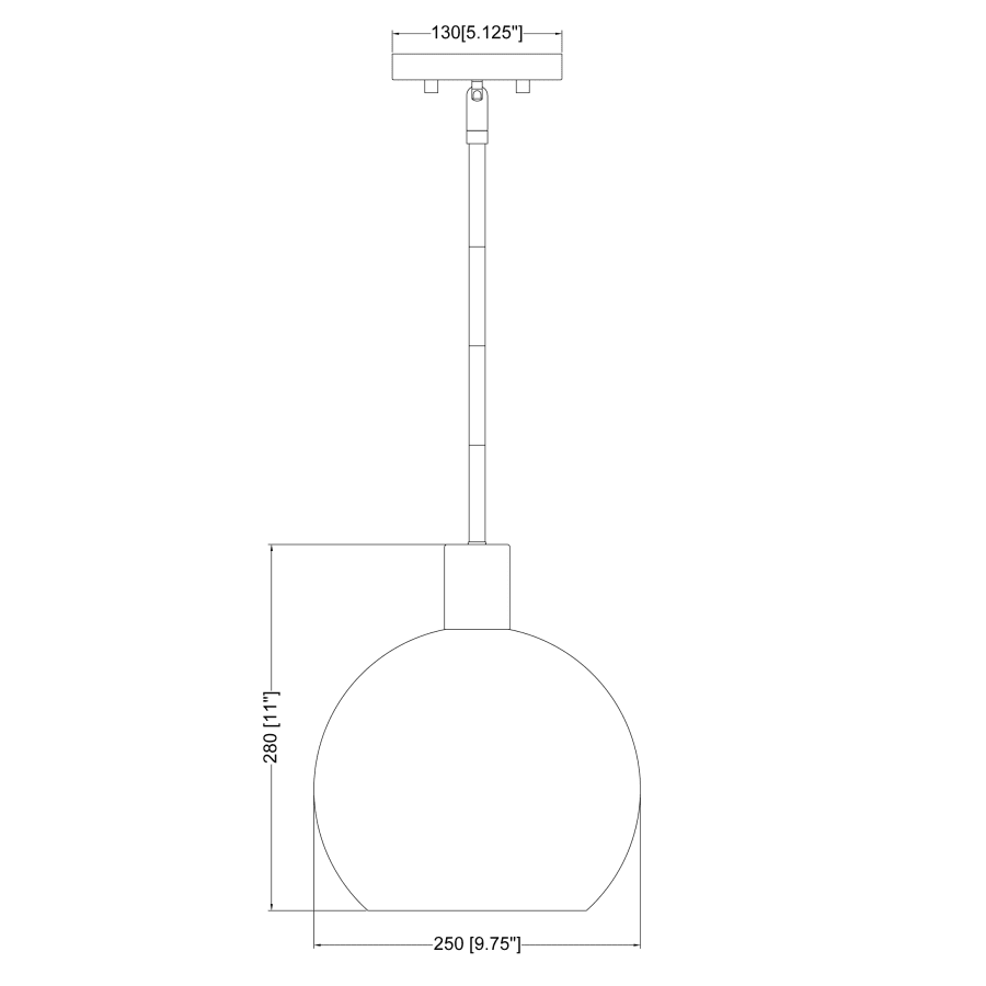 Z-Lite 7501P14-BN Margo 14
