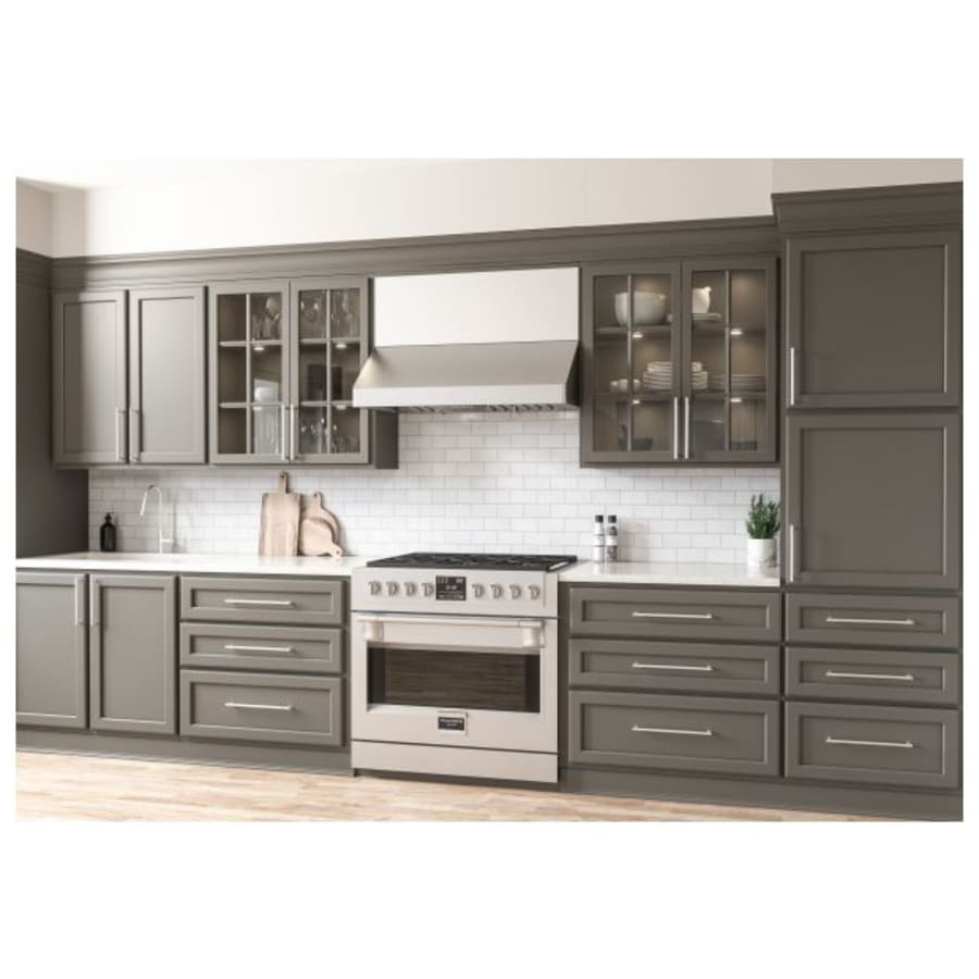 Zephyr AK7036CS Tempest I 650 CFM 36 Inch Wide Under Cabinet Range