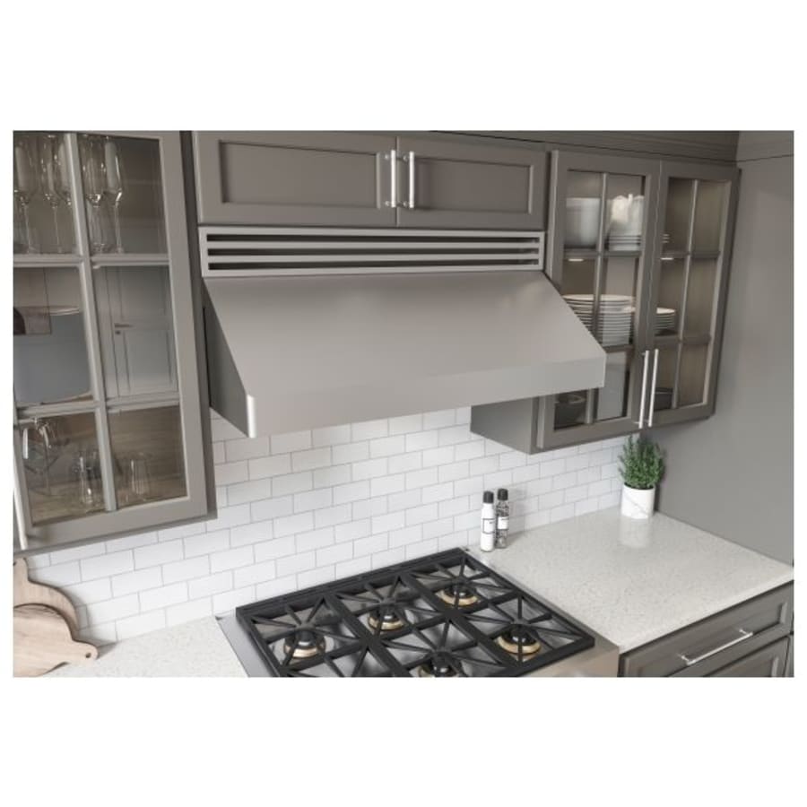 Zephyr AK7036CS Tempest I 650 CFM 36 Inch Wide Under Cabinet Range