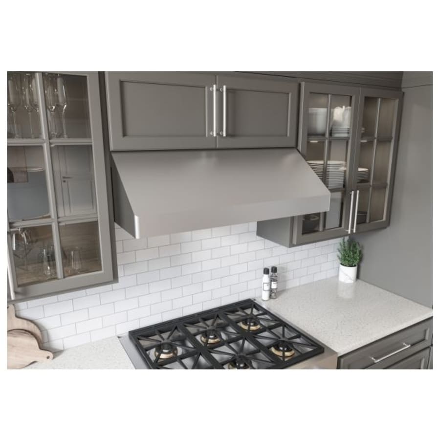 Zephyr AK7036CS Tempest I 650 CFM 36 Inch Wide Under Cabinet Range