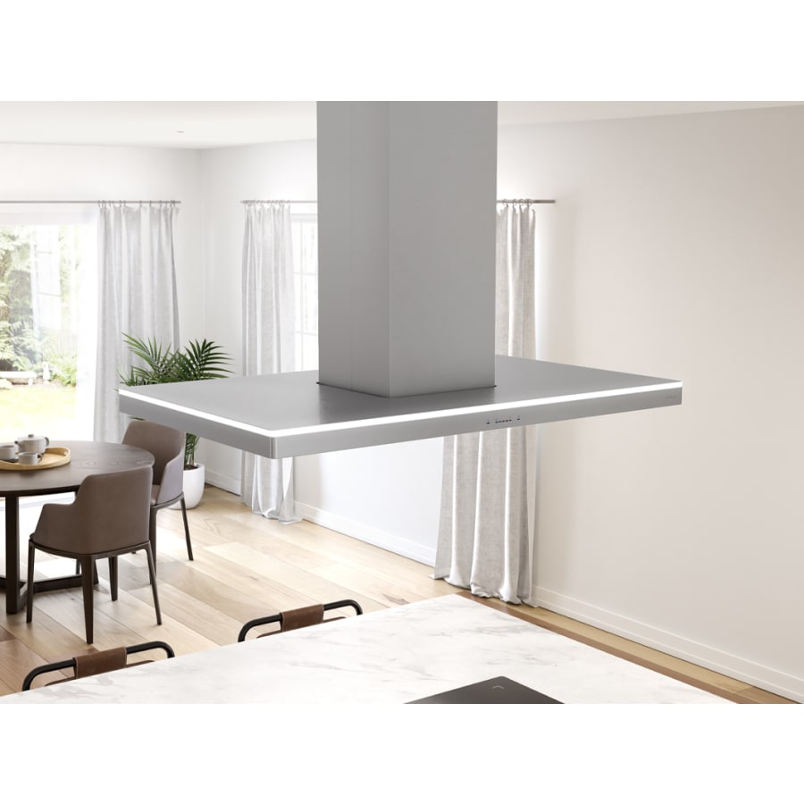 Zephyr ZLC-M90CS 600 CFM 36 Inch Wide Island Range Hood with