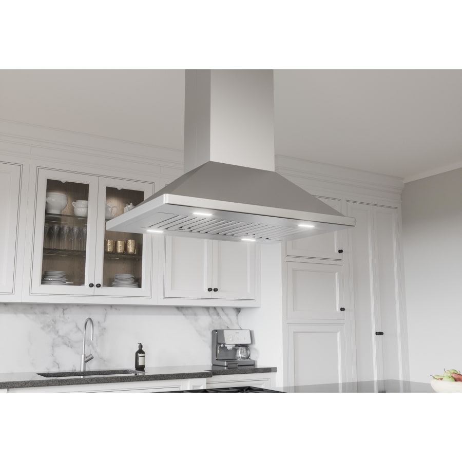 asigrille_ztableRT、asi_z_asi Zephyr ZNA-E42DS Napoli 290 - 700 CFM 42 Inch Wide Island
