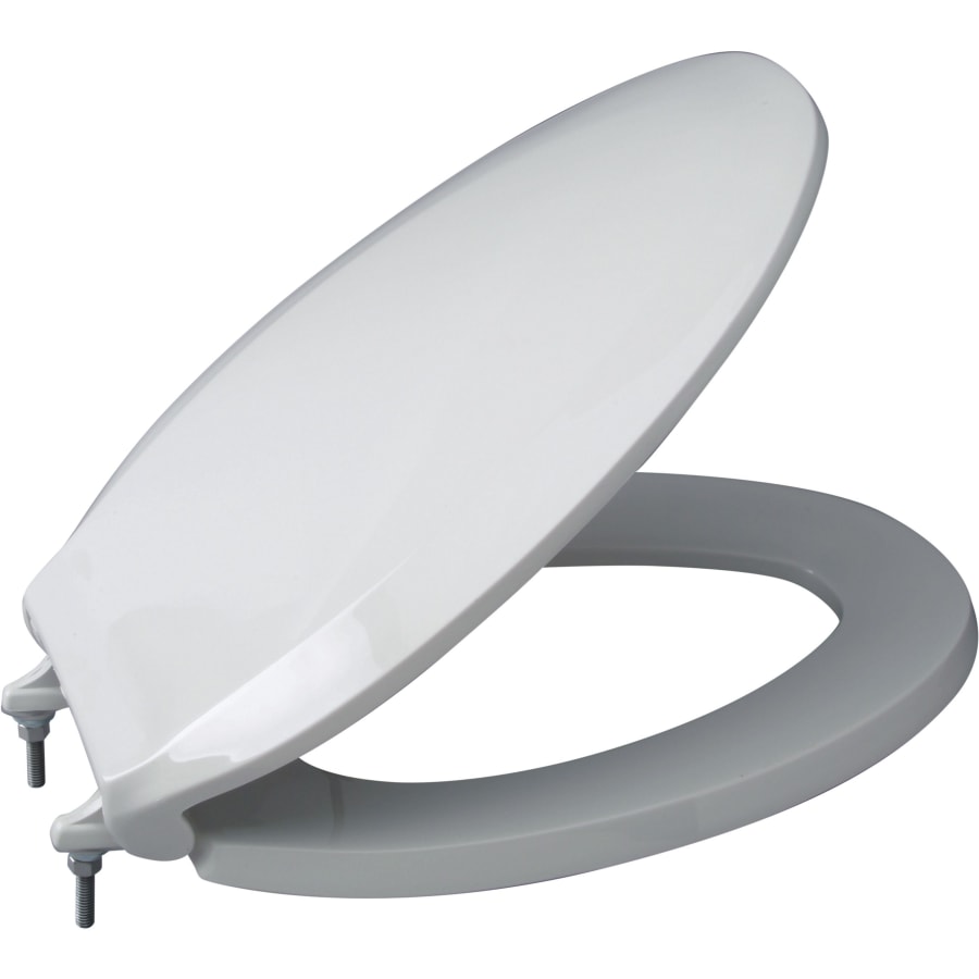 Zurn Elongated Closed-Front Toilet Seat White