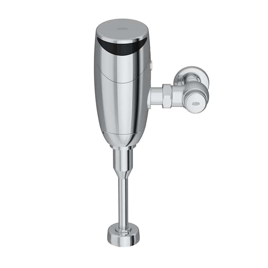 Zurn 0.5 GPF Wall Mounted Sensor Urinal Flushometer Polished Chrome