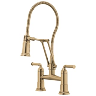 Shop Brizo Rook 1.8 GPM Bridge Kitchen Faucet with Articulating Arm and Finished Hose - Limited Lifetime from Build.com on Openhaus