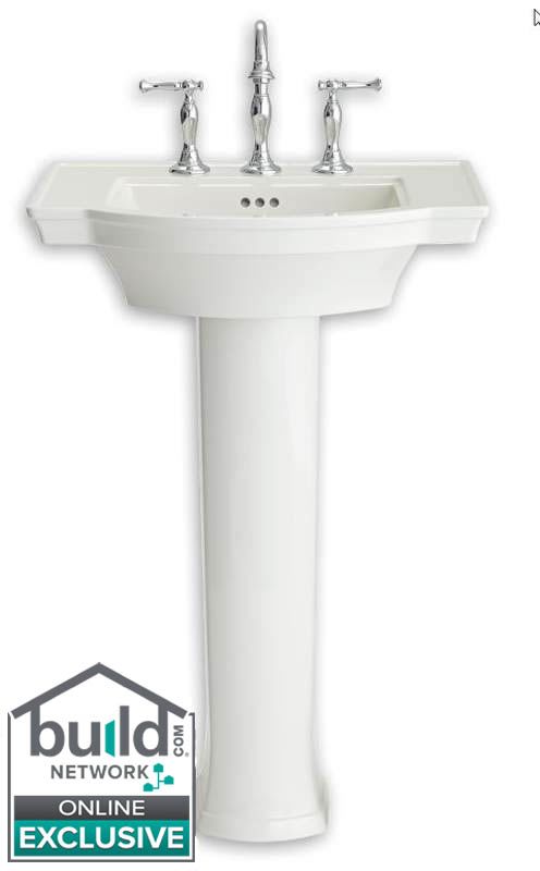 standard tagged american pedestal sink base with towel bar home depot town square standard tagged american pedestal sink base with towel bar home depot town square