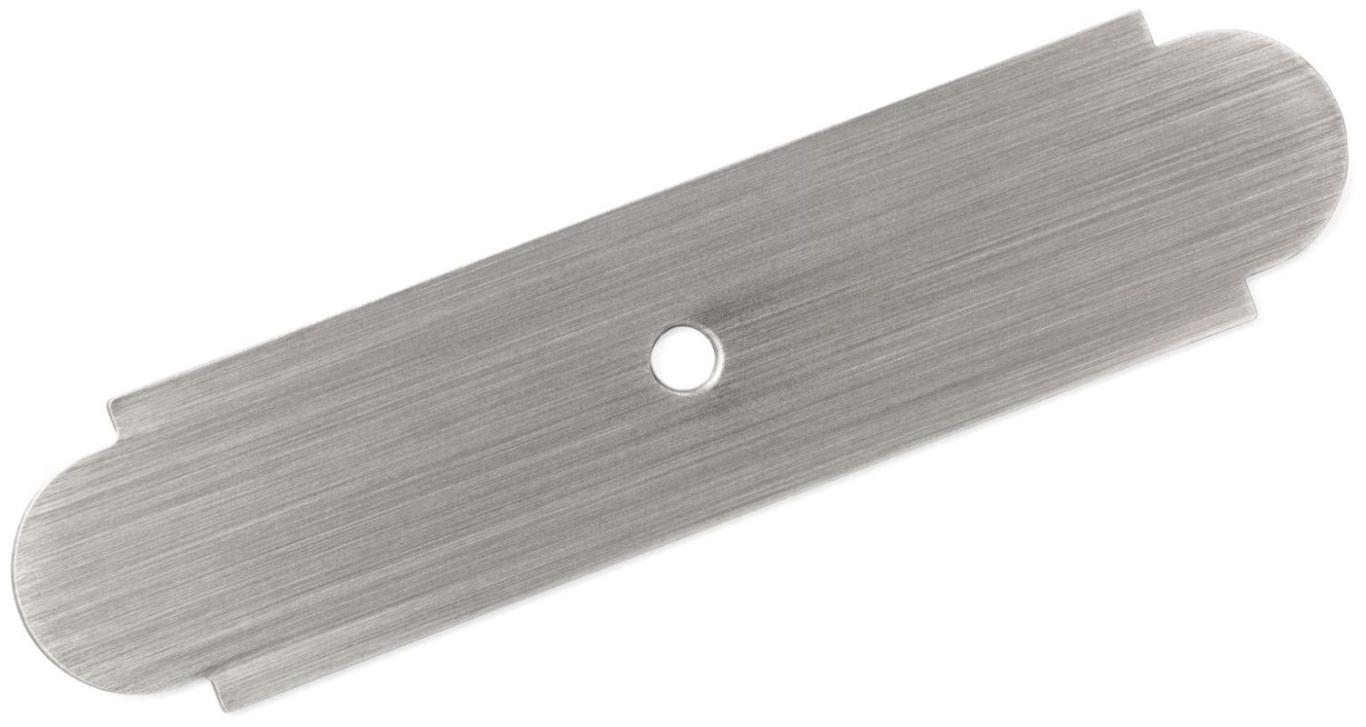 Amerock BP19207AS Antique Silver 4" Traditional / Classic Cabinet Knob Backplate from the ...