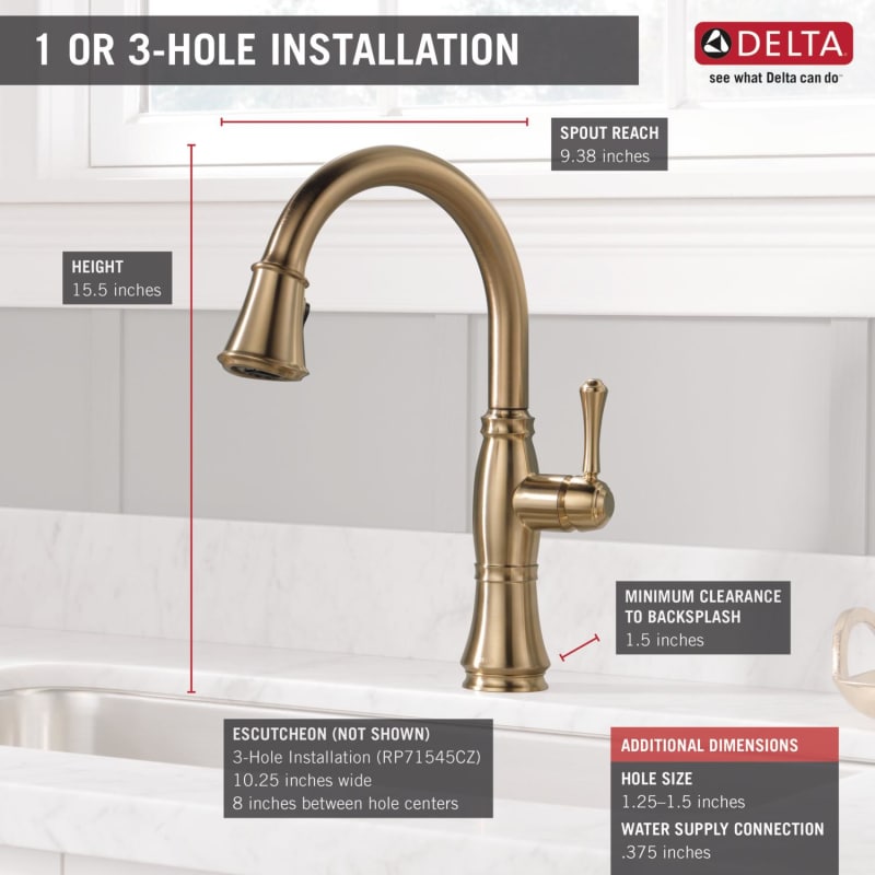 9197ARDST in Arctic Stainless by Delta