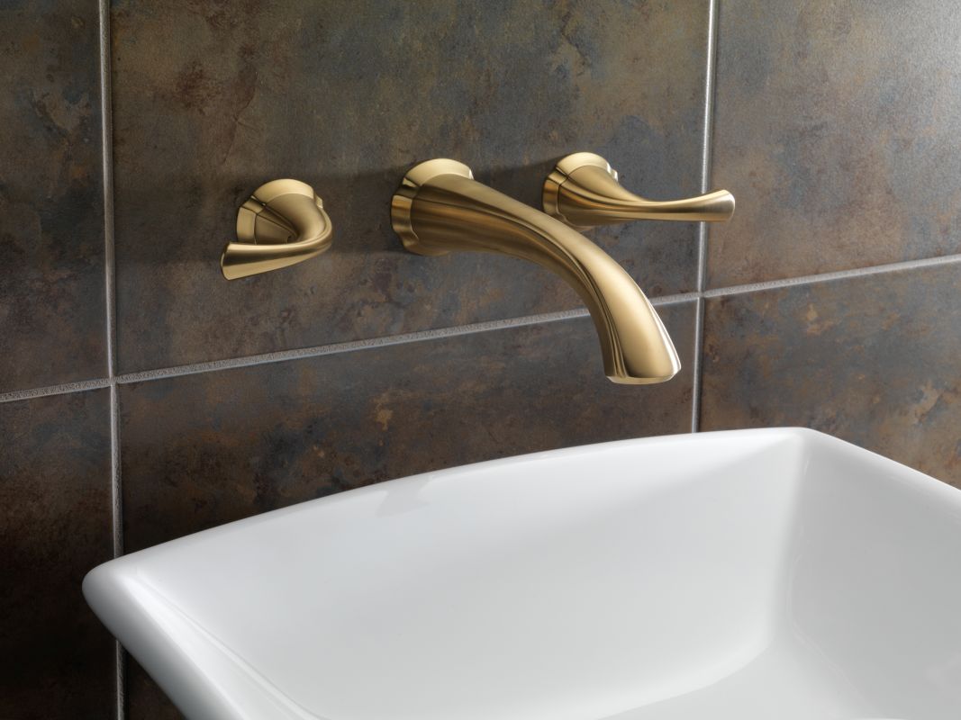 Faucet.com | 3592LF-PTWL in Aged Pewter by Delta