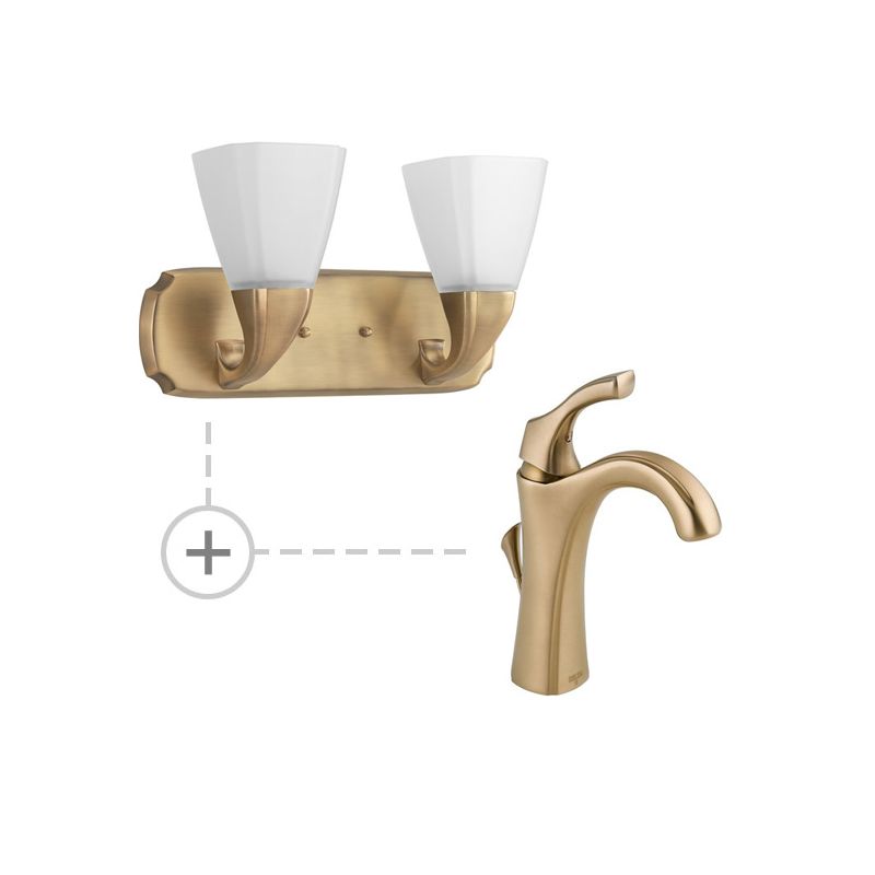 Faucet.com | 592-DST.P2847-Champagne-Bronze in Champagne Bronze by Delta