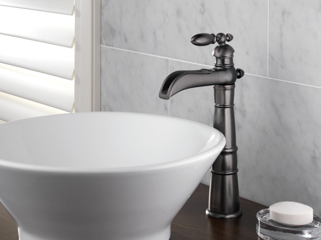 Faucet.com | 754LF-SS in Brilliance Stainless by Delta