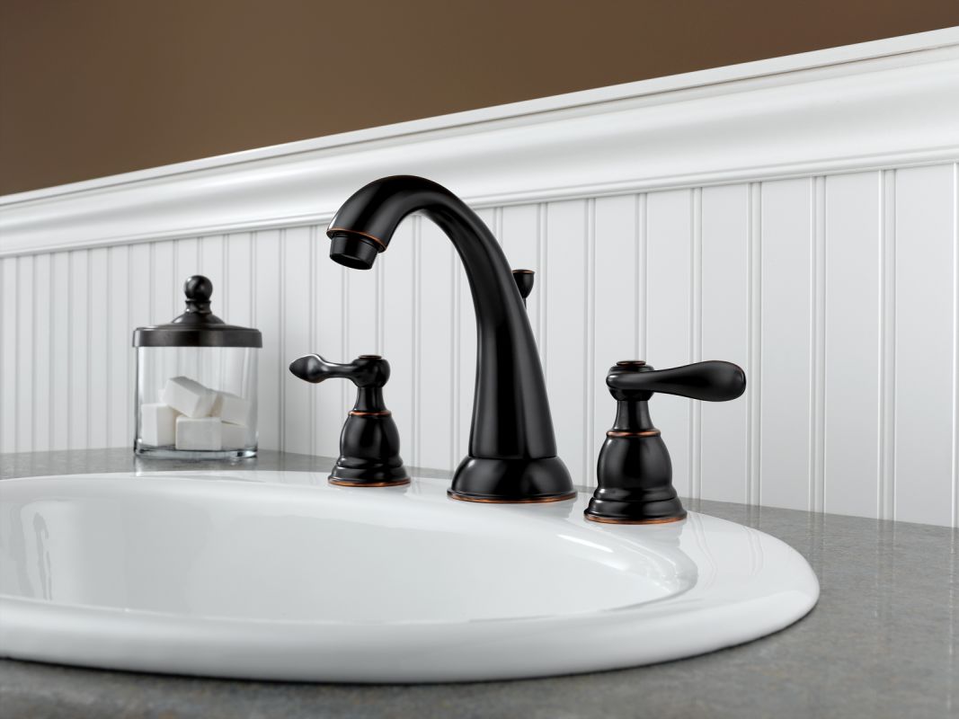 Faucet.com | B3596LF-OB in Oil Rubbed Bronze by Delta