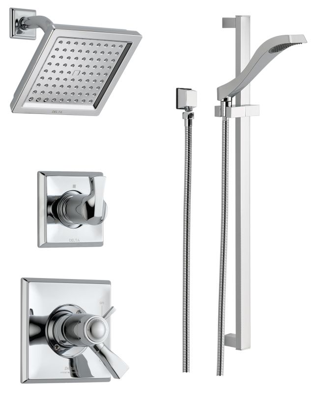 Delta DSSDryden17T01 Chrome TempAssure 17T Series Thermostatic Shower