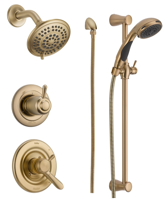 DSSLahara1701CZ in Champagne Bronze by Delta