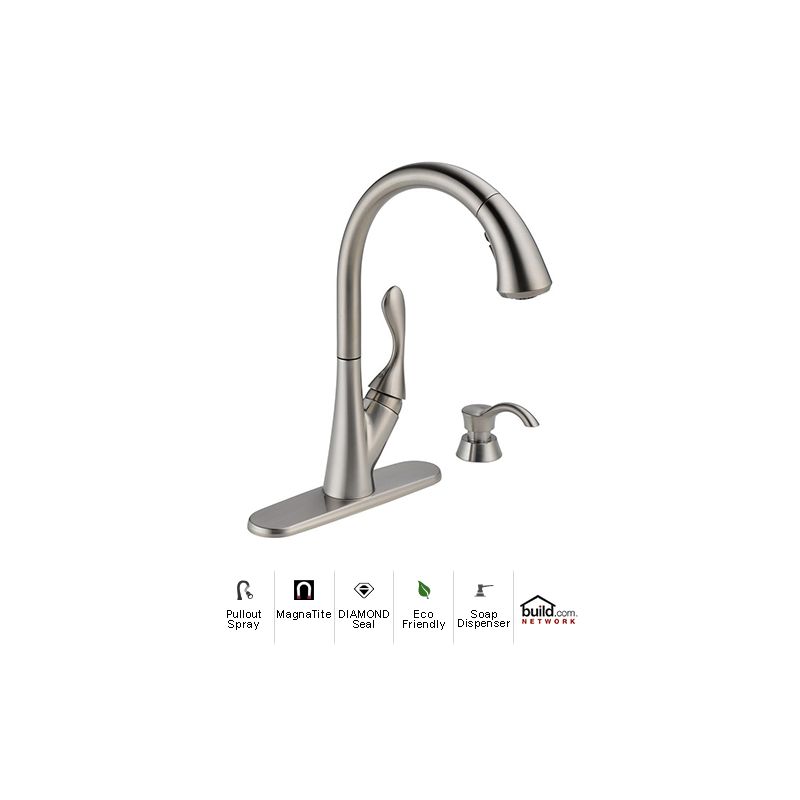 19922SSSDDST in Brilliance Stainless by Delta