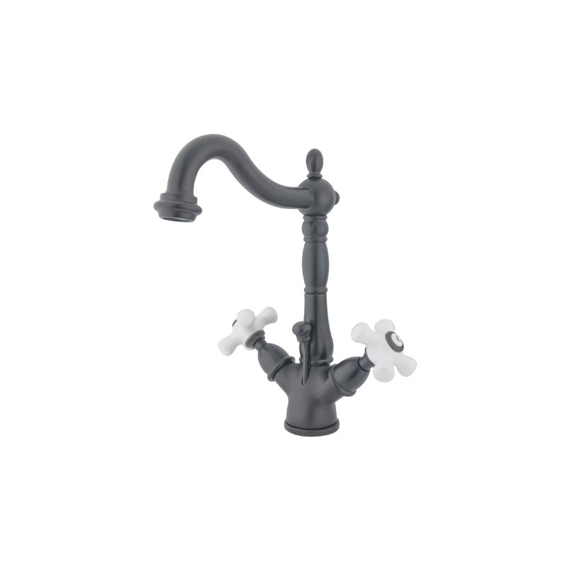 Elements Of Design ES1435PX Oil Rubbed Bronze Double Handle 4" Single