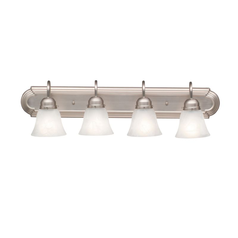 Kichler 5338NI Brushed Nickel 4 Light 30" Wide Vanity ...
