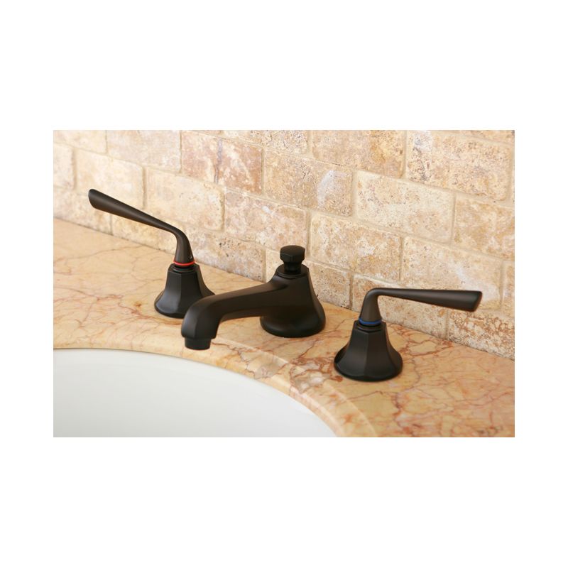 Faucet Com Ks4468zl In Satin Nickel By Kingston Brass