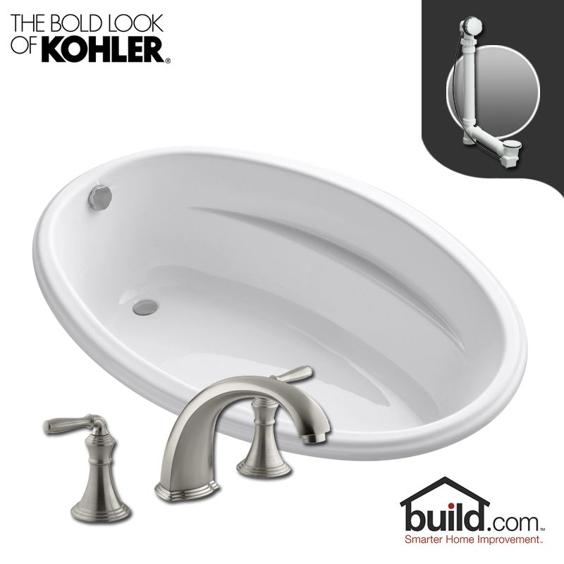 Kohler K11470/KT3984BN Brushed Nickel Tub Filler ProFlex
