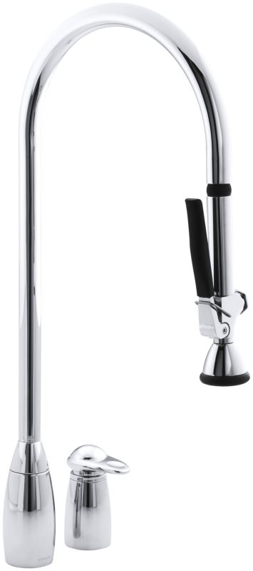 Kohler K Cp Clairette Kitchen Sink Faucet Polished Chrome Kohler K Cp Clairette Kitchen Sink Faucet Polished Chrome