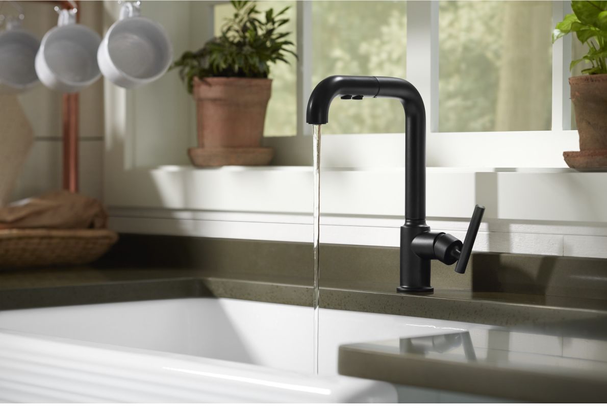 Kohler Purist Kitchen Faucet Black Kohler Purist Kitchen Faucet Black