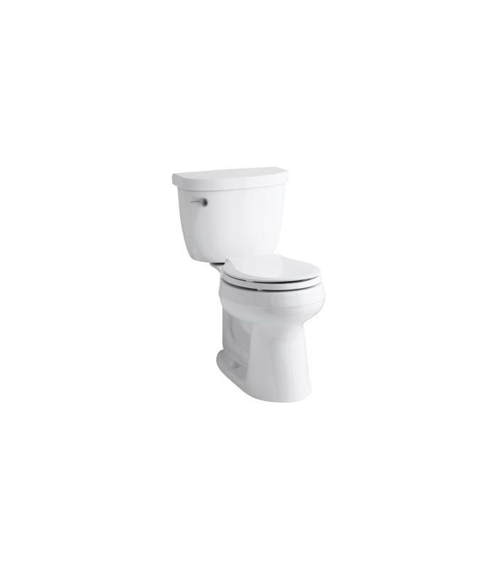 Kohler K 3888 0 White Cimarron 1 6 Gpf Two Piece Round