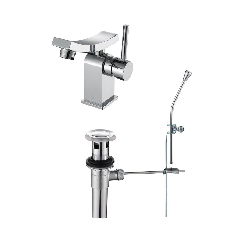 Faucet.com | C-KCV-150-14301BN in Brushed Nickel by Kraus