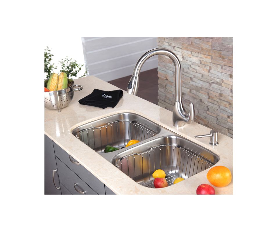 Kraus RB-22 Stainless Steel Stainless Steel Rinse Basket ...
