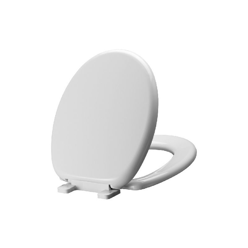 Mirabelle MIRTSSC100WH White RoundFront SlowClose Toilet Seat with