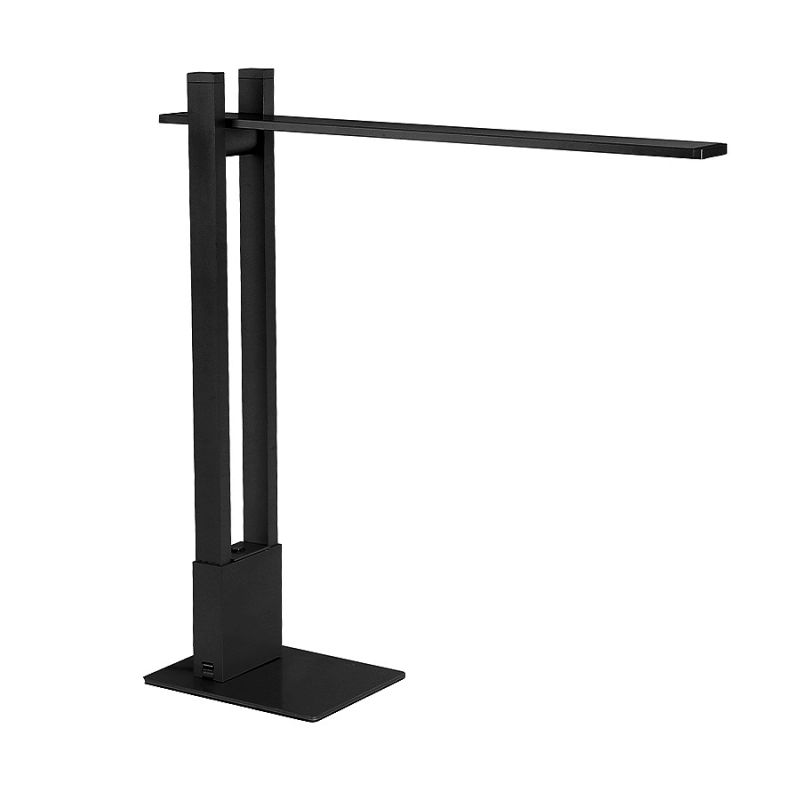 Modern Forms TL-1710-BK Black Suspension 1 Light 22" Tall LED Gooseneck Desk Lamp ...