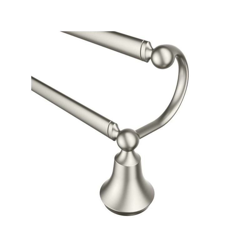 Moen Kingsley Double Towel Bar MOEN Retreat 24 Double Towel Bar In