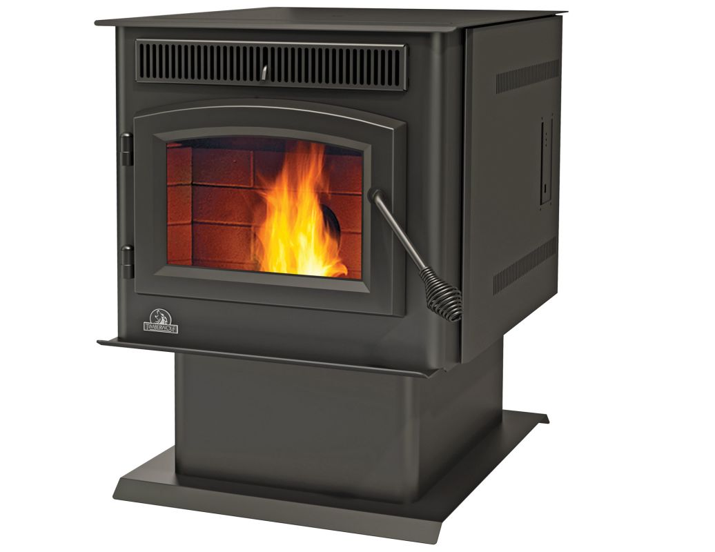Napoleon TPS35 Painted Black 8,000 43,000 BTU Pellet Stove with 45 Lb