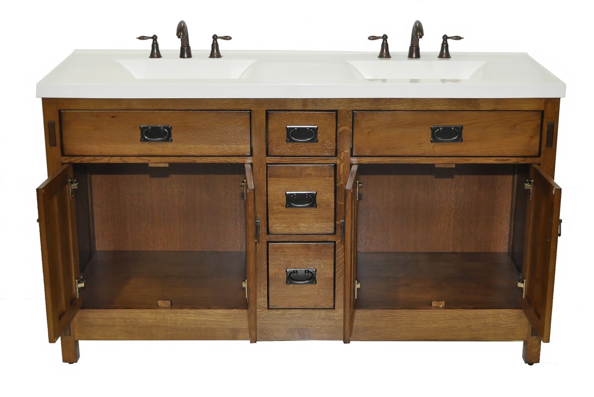 Faucet Com Ac6021dn In Rustic Oak By Sagehill Designs Alternate View