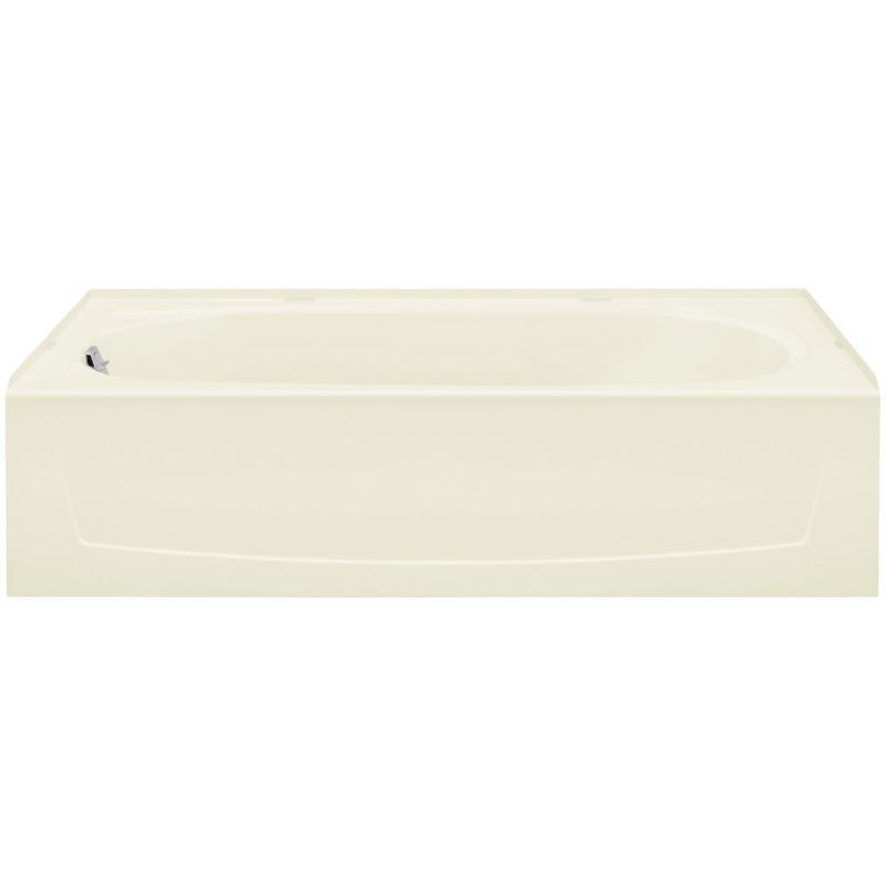 Sterling 7104111096 Biscuit Performa 60" x 29" Vikrell Soaking Bathtub