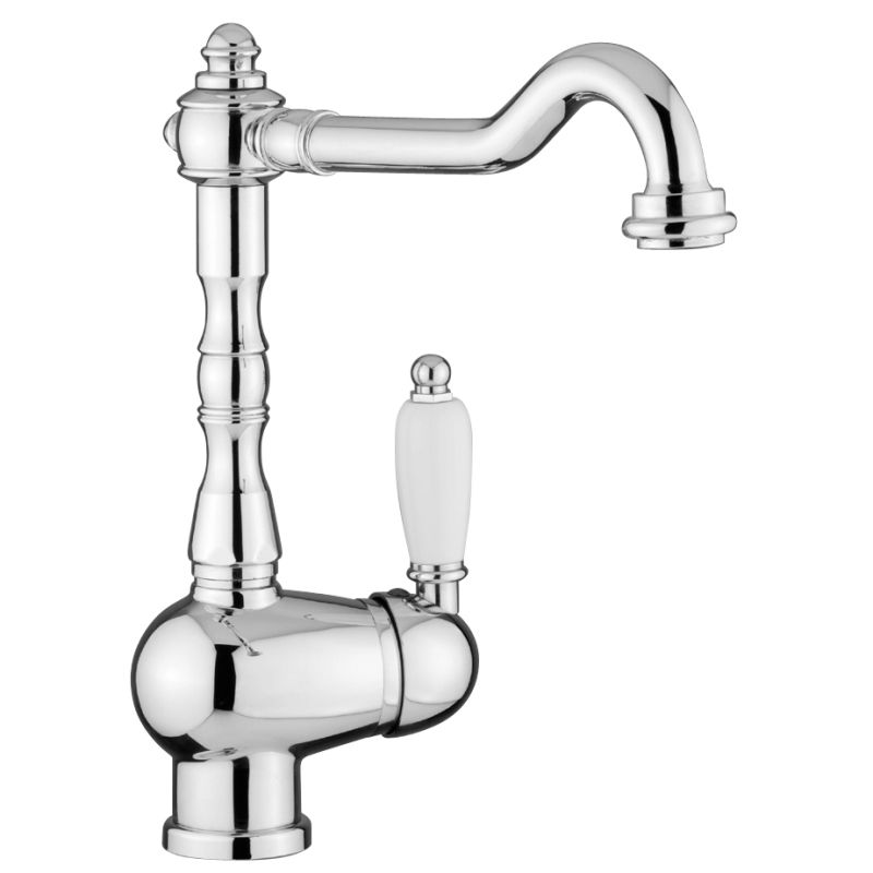 WS Bath Collections Melissa 181 CR Polished Chrome Fonte Wall Mounted