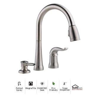 delta kate kitchen faucet faucet 16970 sssd dst in brilliance stainless by delta delta kate kitchen faucet faucet 16970 sssd dst in brilliance stainless by delta