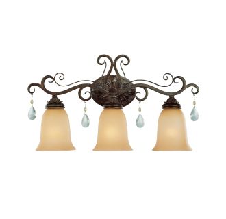 Jeremiah Lighting 25603 Fr French Roast Englewood 3 Light