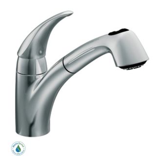 Moen 7560C Chrome Single Handle Kitchen Faucet with ...