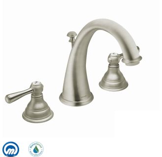 Moen T6125bn 9000 Brushed Nickel Double Handle Widespread