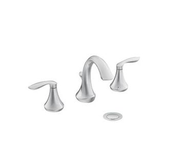 Moen T6420 9000 Chrome Double Handle Widespread Bathroom