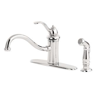 Pfister Gt34 4tcc Polished Chrome Portland Kitchen Faucet