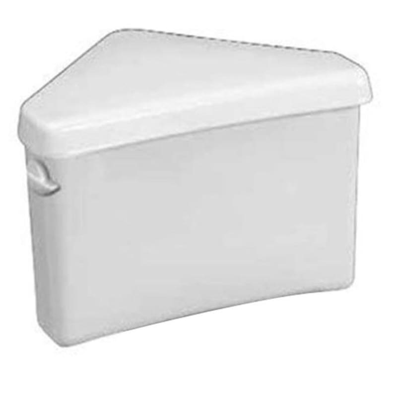 American Standard Toilet Tanks Triangle Cadet 3 1.6 GPF Toilet Tank Only in White 4338.001.020
