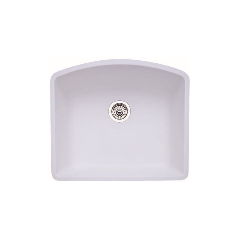 BLANCO DIAMOND Single Undermount - White