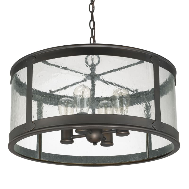 Capital Lighting 9568 Dylan 4 Light 22  Wide Outdoor Pendant - Bronze