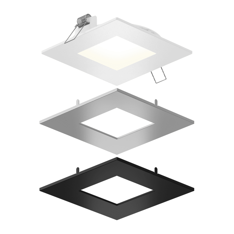 dals lighting spn6sq-cc-3t recessed lighting all-in-one colors color temperature changing spn