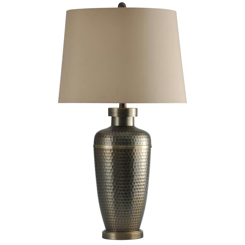 DelacoraDelacora SC L314032 Brewton 32 2 x Gold Hammered Touch Table Lamps
