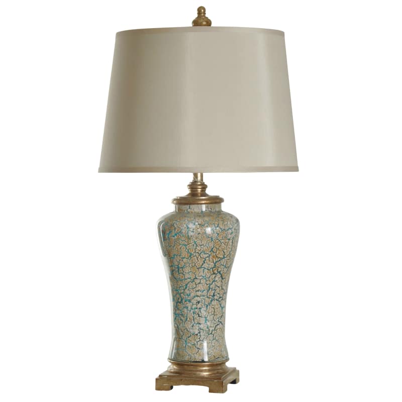 DelacoraDelacora SC L37157 Caledonia 35 Crackle Table Lamp (652965X56) | £32