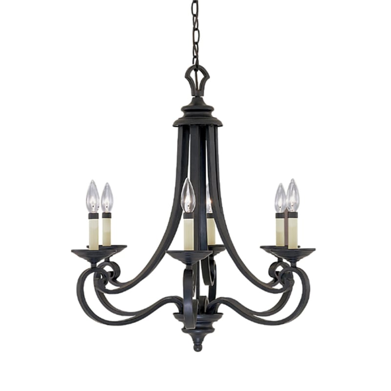 Designers Fountain 82183 WM Mission Ridge 3 Light Down Chandelier, 23 Designers Fountain 82183 WM Mission Ridge 3 Light Down Chandelier, 23