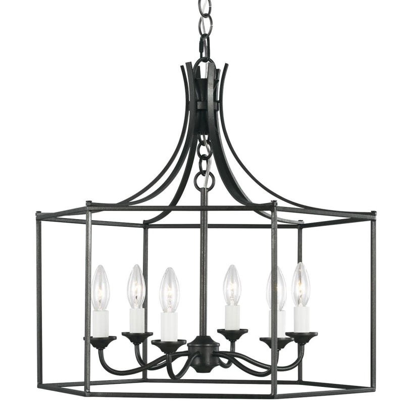 Feiss Lighting Thayer 5 Light Linear Chandelier in Antique Feiss Lighting Thayer 5 Light Linear Chandelier in Antique